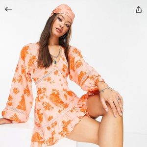 Floral Long Sleeve Dress